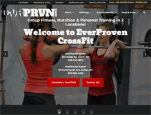 Tablet Screenshot of evrprvn.com